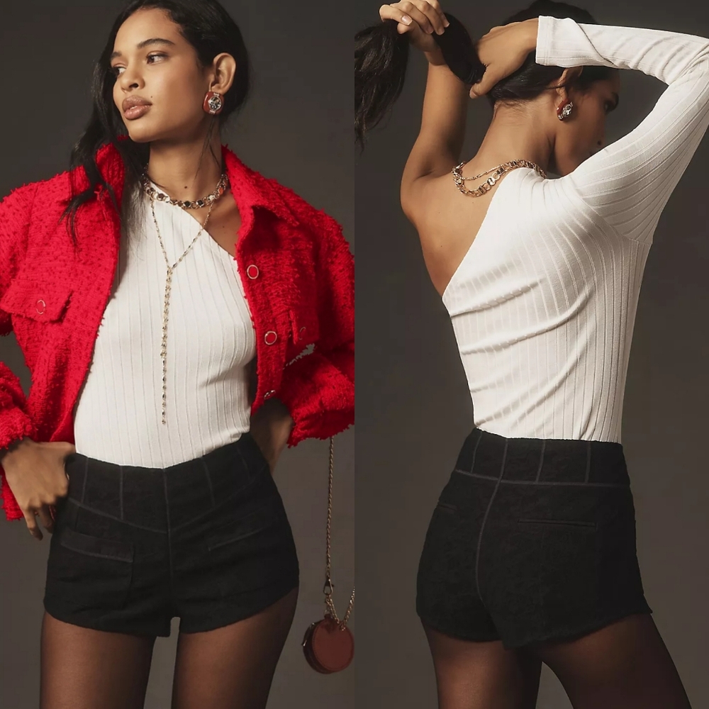 Maeve Corseted Micro Shorts